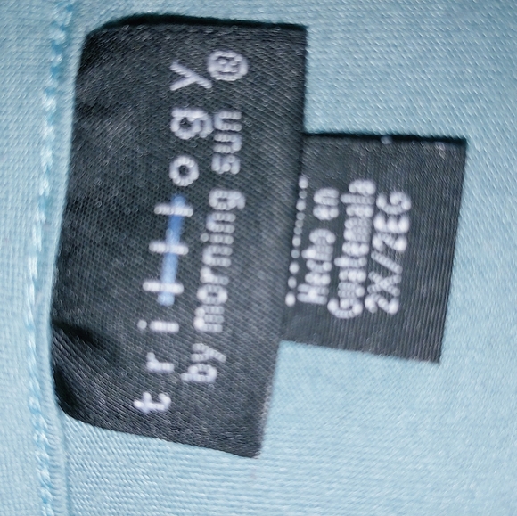 Trilliogy Embellished Tunic Top size 2x - Picture 7 of 9